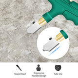 Portable Manual Glass Hand-Held Cutter Ceramic Tile Glass Cutter Glass Cut with 2 H eads