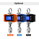 Digital Hanging Scale with Remote Control 1000kg/ 2204lbs Portable Heavy Duty Crane Scale LCD Backlight Industrial Hook Scales