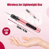 Electric Engraving Pen Kit With 35 Bits, USB Rechargeable Etch Engraving Tool With 16 Templates, DIY Cordless Engraver