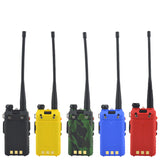 Baofeng walkie talkie uv-5r dualband two way radio VHF/UHF 136-174MHz &amp; 400-520MHz FM Portable Transceiver with earpiece