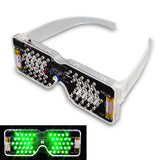 DIY electronic kit LED flashing cool sunglasses funny toy led soldering kit voice sensor KA2284 LED glasses toy