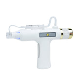 2 in 1 Mesotherapy gun moisturizing hot and cold facial skin care device nano crystal syringe photon needle-free beauty gun