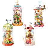 Robotime Rolife DIY Dollhouse Wooden Miniature Doll House for Birthday Gift Mysterious World Series