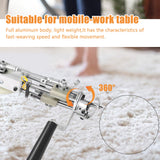 Electric Carpet Tufting Weaving Machine Flocking Device Industrial Embroidery Tool Cut-Pile Loop-Pile Knitting Equipment