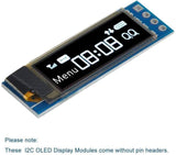 0.96 oled display Blue I2C IIC Serial 128x64 OLED LCD LED ssd1309 0.91 inch oled display Module for Arduino Raspberry Pi Display
