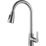 Kitchen Pull-Out Telescopic Cold And Hot Random Pulling Faucet Sink Dishwasher Basin Mixing Valve