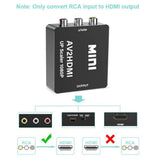 RCA To HD Adapter 3 RCA Converter HD Cable Adaptor CVBS Composite Video Audio 1080P Aux Adapters Accessories For TV AV PC