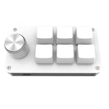 Custom Programming Macro Knob Keyboard 6 Keys Copy Paste Mini Button For Photoshop Gaming Keypad Mechanical Key Board