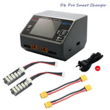 D6 Pro AC/DC AC 200W DC 650W 15A Dual-channel Smart Charger with Wireless Charging for LiHv/LiPo/LiFe/Lilon/Lixx 1~6S Batteries