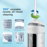 Powerful Dental Water Jet Oral Irrigator for Teeth Water Flosser Water Pick Mouthwasher 6 Modes Tooth Cleaning Care Mouth Shower