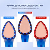 Anti-Wrinkle Skin Iron Facial Lifting Device Photorejuvenation Warm Compress Mouisture Nano Spray Vibration Massage Beauty Iron