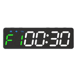 Portable Workout Timer,Gym Timer with Rechargeable and Built-in Magnetic Spine,LED Interval Timer for Home Garage