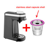 Capsule Coffee Machine KCUP Automatic Coffee Machine Electric Coffee Maker Kitchen Nexpresso Filter Coffee Maker