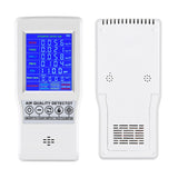 2022.Multifunction Air Quality Monitor for CO2 CO TVOC PM2.5 PM10 Indoor Air Quality Tester Real Time Data for Home Office Car