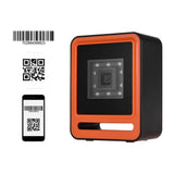 Aibecy Hands-free USB Wired 1D 2D QR Barcoder Scanner Desktop Omnidirectional Bar Code Reader Platform with Top Trigger Button