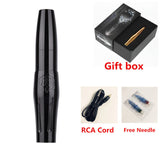 New Powerful RCA Rotary Tattoo Gun Machine Pen for Cartridge Needle Eyebrows Lips Supply