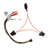 For Audi A6 A7 A8 Q7 05-09 AUX Car Optical Fiber Decoder Box Amplifier Adapter