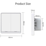 Smart Switch 1/2/3 Gang Smart Home Automation Control Compatiable With Alexa Google Home Assistant