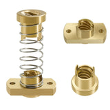Z Axis Trapezoid Motor Screw Nuts T8 Nut POM Nut Lead 8mm Pitch 2mm For Creality