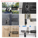 Bag Lock Mini Portable Fingerprint Lock Smart Intelligent Outdoor Bag Handbag Anti Theft Lock Protection Excellent Recognition
