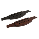Durable 6 Holes Wooden Guitars Bridge Musical Instrument Guitar Parts Accessory