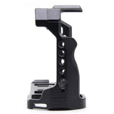 Camera Cage for Nikon Z5 Z6 Z7 Z6II Z7II Camera Cage Stabilizer Bracket 1/4 Threads Holes Quick Release Plate
