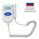 Fetal Doppler Ultrasound Baby Heartbeat Detector Home Pregnant Doppler Baby Heart Rate Monitor Pocket Doppler