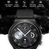 T7 Bluetooth Answer Call Smart Watch Men Recording Music Play Dial Fitness Tracker IP67 Waterproof 4G ROM Smartwatch