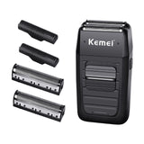 Men's Trimmer Floating Head Shaver Wireless Rechargeable Electric Shaver Beard Stubble Trimmer Portable Shaver Beauty Shave Tool
