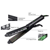Steam Hair Straightener Four-gear Temperature Adjustable Hair Curler Flat Iron Ceramic Electric Hot Comb for Straightening Comb