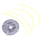 3X Alloy Head Metal Trimmer Head ,Brush Cutter Replacement Parts Bump Feed Head For Brush Cutter Grass Trimmer