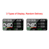 Air Quality Monitor LED Digital 5 in 1 Formaldehyde HCHO TVOC Temperature Humidity Tester Indoor Rechargeable CO2 Detector