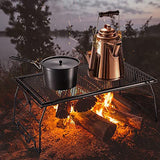 Iron Foldable Campfire Grill Stackable Storage Rack Camping Grill T-238-1T
