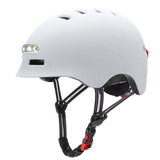 Cycling Helmet Breathable &amp; Comfortable Safety Helmet with Front &amp; Rear Light 4 Light Modes for Men Bike E-Bike Electric Scooter