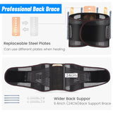 Medical Lower Back Brace Waist Belt Lumbar Support Belt Adjustable Intervertebral Herniation Orthopedic Corset For Pain Relief
