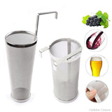 300 Micron Stainless Steel Beer Filter with Hook for Homemade Brew Home Coffee Mesh Strainer D23 20 Dropshipping