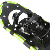 ROEAM Outdoor Snowshoes with Adjustable Poles Carry Bag Skis Anti-skid Skiing Boots Snow Walking Aluminum Ski Skates Accessory