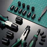 80 Pieces Rubber End Caps Flexible Bolt Covers Screw Caps Thread Protectors In 4 Sizes 1/4 To 3/4 Inch (Black)