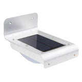 16 LED Solar Lamps Solar Power Motion Sensor Garden Security Light Lamp Outdoor Waterproof Stainless Steel White
