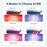 Electric Meridian Stimulation Massage Brush Phototherapy Beauty Health Lymphatic Detox Scraping for Neck Leg Back Massageador