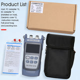 COMPTYCO AUA-320A/U Handheld Fiber Optical PON Power Meter FTTX/ONT/OLT 1310/1490/1550nm