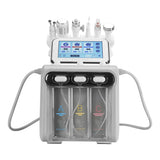 6 in1 H2-O2 Hydro Dermabrasion RF Bio-lifting Spa Facial Hydro Facial Microdermabrasion Machine Water Dermabrasion Beauty machin