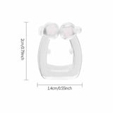 50PCS Silicone Nose Clip Magnetic Anti Snore Stopper Silent Sleep Non Snoring Solution Aid For Sleeping