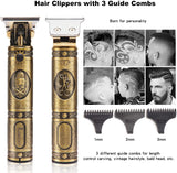 Professional Men's Hair Trimmer Clipper 0mm Baldheaded Cutter  Beard Shaving Precision Finishing Hair Cutting Machine Adult