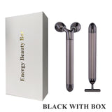 3D Facial Roller &amp; T Shape Face Massager Kit Face Lift Massager 24k Gold Beauty Bar Anti Wrinkles Skin Tightening Skin Care Tool