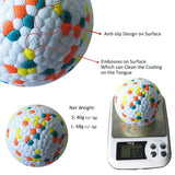 Pet Dog Toy Fetch Ball Light Chew Rubber Ball High Elastic Bite Resistance Interactive Throwing Flying Toys for Dogs Accessories