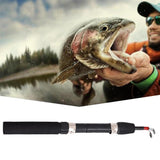 Telescopic Rock Fishing Rod Fly Carp Feeder Carbon Fiber Pesca 62cm Mini Travel Rod Reel Seat