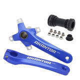 CATAZER Bicycle Crank Chainwheel 104BCD 32T MTB Bike Crankset Aluminum Alloy with Bottom 170mm Crank  Bike Parts  Crank Set