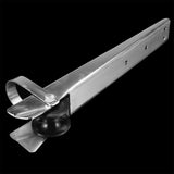 Bow Roller Sliver Yacht Accessories Universal Stand Durable Easy Install Stainless Steel Fixed Marine Boat Sturdy