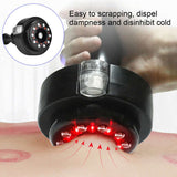 5 Gears Micro‑current Negative Pressure Scraping Cupping Therapy Massager Body Detoxification US Plug 110-240V